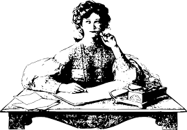images  Desk woman thinking sitting desk writing via pixabay