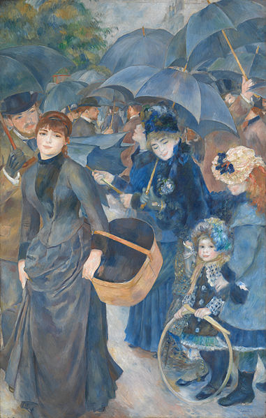 'The Umbrellas' by Pierre-Auguste Renoir