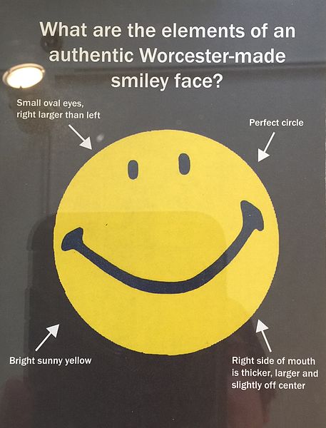 Authentic_Worcester-made_smiley_face,_Harvey_Ball